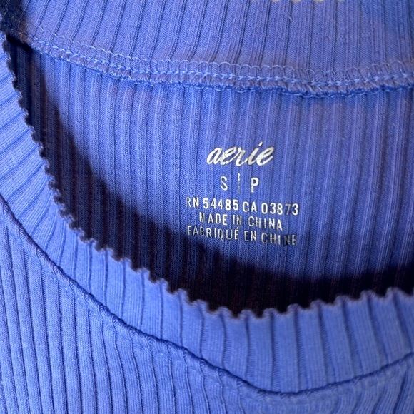 Aerie sleeveless ribbed crop top - Picture 2 of 4